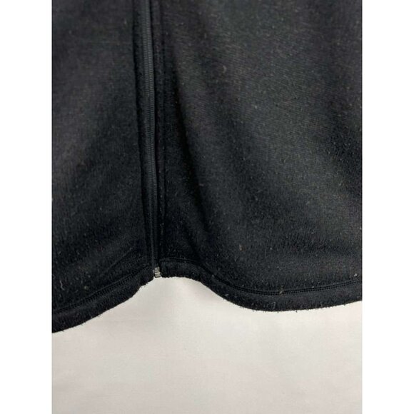 The North Face Jacket Men's Size XL Black Fleece Full Zip With Pockets - Picture 10 of 12